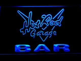 Hot Rod Garage Bar LED Neon Sign Electrical - Blue - TheLedHeroes