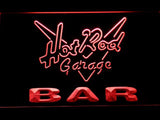 FREE Hot Rod Garage Bar LED Sign - Red - TheLedHeroes