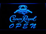 Crown Royal Open LED Neon Sign USB - Blue - TheLedHeroes