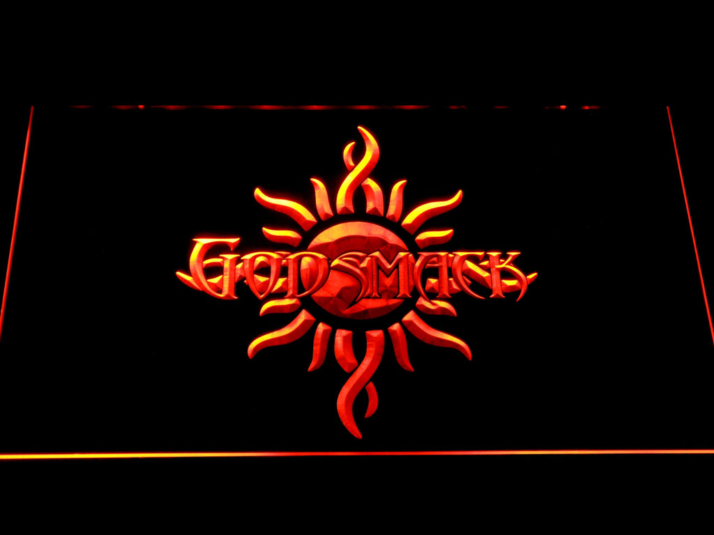 Godsmack LED Neon Sign USB - Orange - TheLedHeroes