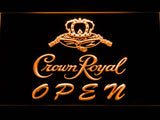 Crown Royal Open LED Neon Sign USB - Orange - TheLedHeroes