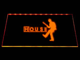 FREE Dr House (2) LED Sign - Orange - TheLedHeroes