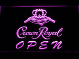 Crown Royal Open LED Neon Sign USB - Purple - TheLedHeroes