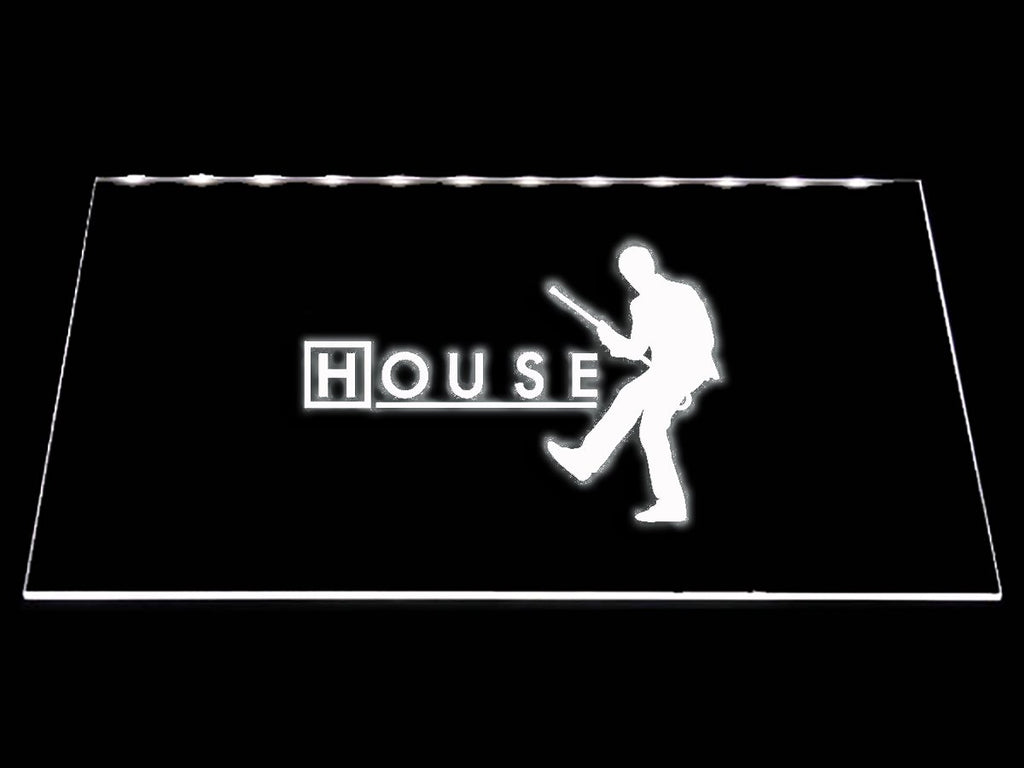 Dr House (2) LED Neon Sign USB - White - TheLedHeroes