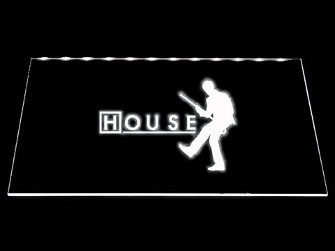 Dr House (2) LED Neon Sign USB - White - TheLedHeroes