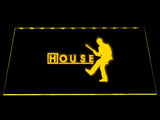 Dr House (2) LED Neon Sign Electrical - Yellow - TheLedHeroes