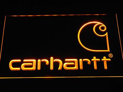 FREE Carhartt LED Sign - Yellow - TheLedHeroes