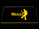 FREE Dr House (2) LED Sign - Yellow - TheLedHeroes