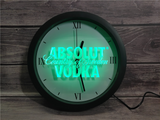 Absolut Vodka LED Wall Clock -  - TheLedHeroes