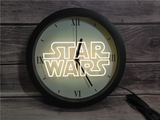 Star Wars LED Wall Clock -  - TheLedHeroes
