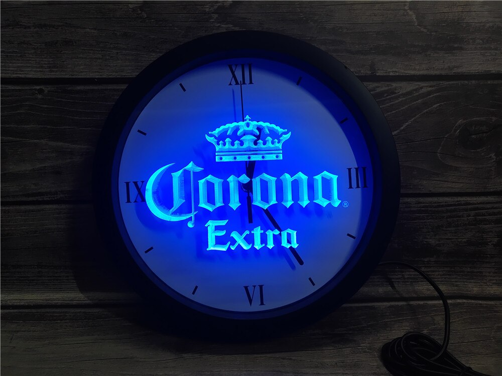 Corona Extra LED Wall Clock - Multicolor - TheLedHeroes