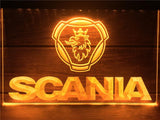 Scania LED Neon Sign Electrical - Orange - TheLedHeroes