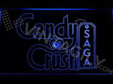 Candy Crush Saga LED Neon Sign Electrical - Blue - TheLedHeroes