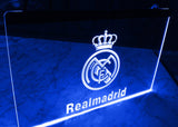 Real Madrid LED Neon Sign Electrical - Blue - TheLedHeroes