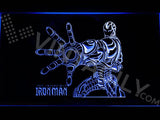Iron Man 2 LED Neon Sign Electrical - Blue - TheLedHeroes