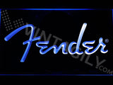 Fender 2 LED Sign - Blue - TheLedHeroes