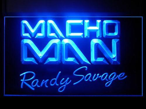 Macho Man Randy Savage LED Neon Sign USB -  - TheLedHeroes