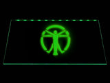 Fallout the Institute Flag LED Neon Sign USB - Green - TheLedHeroes