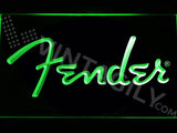 Fender 2 LED Sign - Green - TheLedHeroes