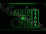 Candy Crush Saga LED Sign - Green - TheLedHeroes