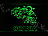 Scania 2 LED Sign - Green - TheLedHeroes