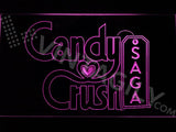 Candy Crush Saga LED Neon Sign Electrical - Purple - TheLedHeroes