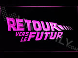 Retour vers le Futur LED Sign - Purple - TheLedHeroes