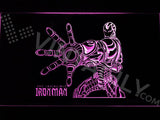 Iron Man 2 LED Neon Sign Electrical - Purple - TheLedHeroes