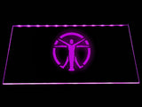 Fallout the Institute Flag LED Neon Sign Electrical - Purple - TheLedHeroes