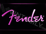 Fender 2 LED Sign - Purple - TheLedHeroes