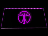 Fallout the Institute Flag LED Sign - Purple - TheLedHeroes