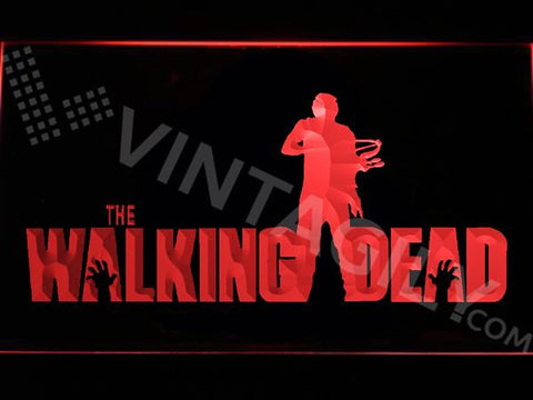 The Walking Dead 3 LED Neon Sign Electrical - Red - TheLedHeroes