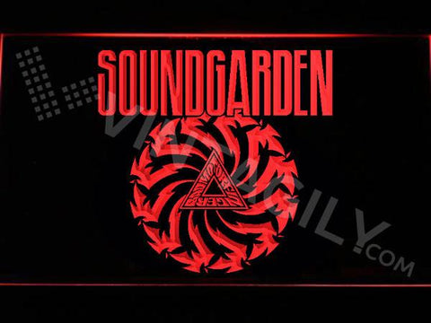 Soundgarden LED Neon Sign USB - Red - TheLedHeroes