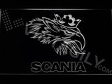 Scania 2 LED Sign - White - TheLedHeroes