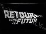 Retour vers le Futur LED Sign - White - TheLedHeroes