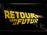 Retour vers le Futur LED Sign - Yellow - TheLedHeroes
