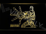 Iron Man 2 LED Neon Sign Electrical - Yellow - TheLedHeroes