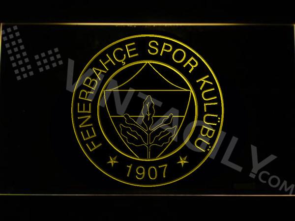 Fenerbah?ۥ Spor Kul??b?? LED Neon Sign USB - Yellow - TheLedHeroes