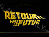 Retour vers le Futur LED Neon Sign USB - Yellow - TheLedHeroes