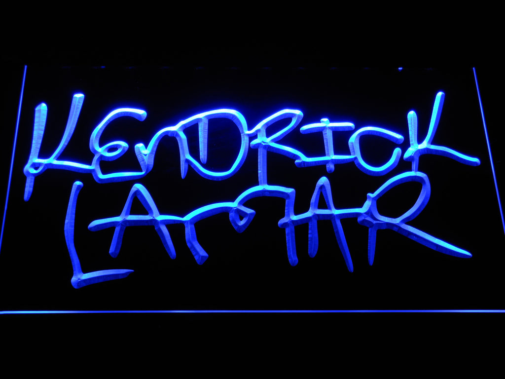 Kendrick Lamar LED Sign - Blue - TheLedHeroes