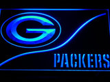 Green Bay Packers (3) LED Neon Sign Electrical - Blue - TheLedHeroes