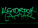FREE Kendrick Lamar LED Sign - Green - TheLedHeroes