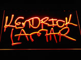 Kendrick Lamar LED Sign - Orange - TheLedHeroes