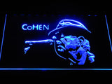 FREE Leonard Cohen LED Sign - Blue - TheLedHeroes