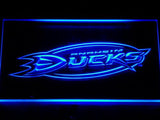 Anaheim Ducks (2) LED Neon Sign USB - Blue - TheLedHeroes