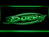 FREE Anaheim Ducks (2) LED Sign - Green - TheLedHeroes
