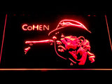 Leonard Cohen LED Neon Sign USB - Red - TheLedHeroes
