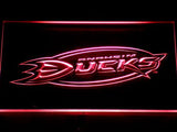 Anaheim Ducks (2) LED Neon Sign Electrical - Red - TheLedHeroes