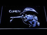 Leonard Cohen LED Neon Sign USB - White - TheLedHeroes