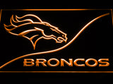 Denver Broncos (4) LED Sign - Orange - TheLedHeroes